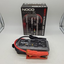 NOCO Boost X GBX75: 2500A UltraSafe Jump Starter   12V GBX75 -NOT WORKING-