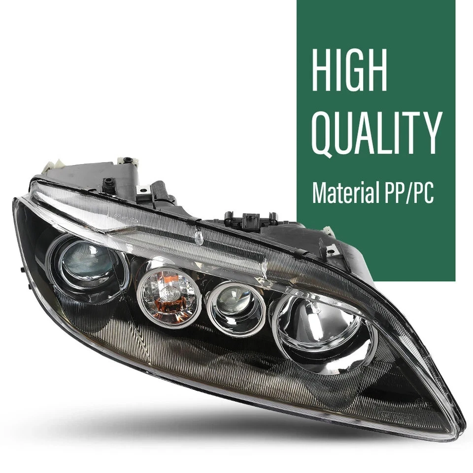 Faros halógenos negros transparentes aptos para Mazda 6 2006 2007 2008 lado izquierdo+derecho Foto 2 de 4