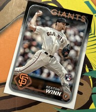 2024 Topps #83 Keaton Winn San Francisco Giants Baseball Card RC