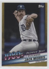 2020 Topps Decades Best Chrome Series 2 Gold Refractor 3/50 Jack Morris HOF 04br