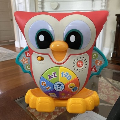 Fisher Price Mattel Linkimals Owl Musical - Educational Battery Op Works Cute