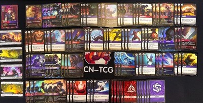 Chinese Riftbound LOL TCG- Annie Deck (Spiritforged Upgraded) Components Bulk-NM