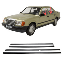 W124 Sedan Abdichtschienen SET außen 4 teili...