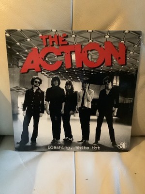 The Action LP Slashing, White Hot 70 s Canada rare punk kbd btf bloodstains 