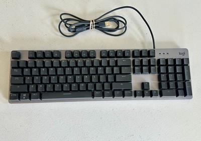 Logitech K845ch Mechanical Illuminated Keyboard Black Charcoal