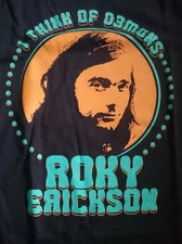 vtg Roky Erickson I think of black T-shirt Unisex tee All sizes PA095