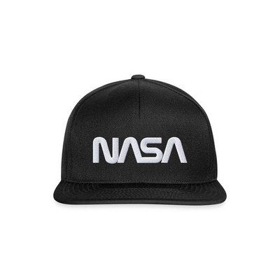 Nasa Logo Weiß Stick Snapback Cap