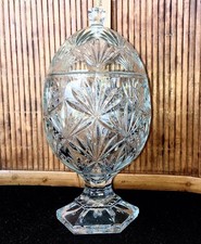 Luminarc Katya Footed Egg-Shaped Candy Dish w...