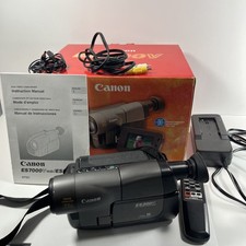 Canon ES300V 8mm Video Camcorder 72x Image Stabilizer READ