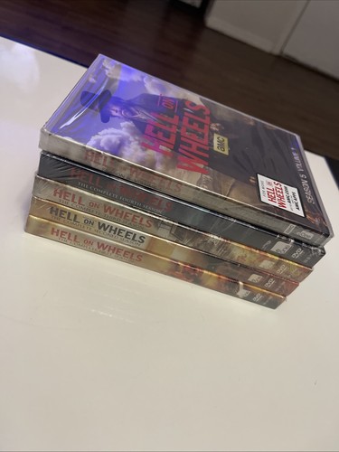 Hell On Wheels The Complete Series 1 To 4. Season 5 VOLUME 1 New - Foto 3 di 3