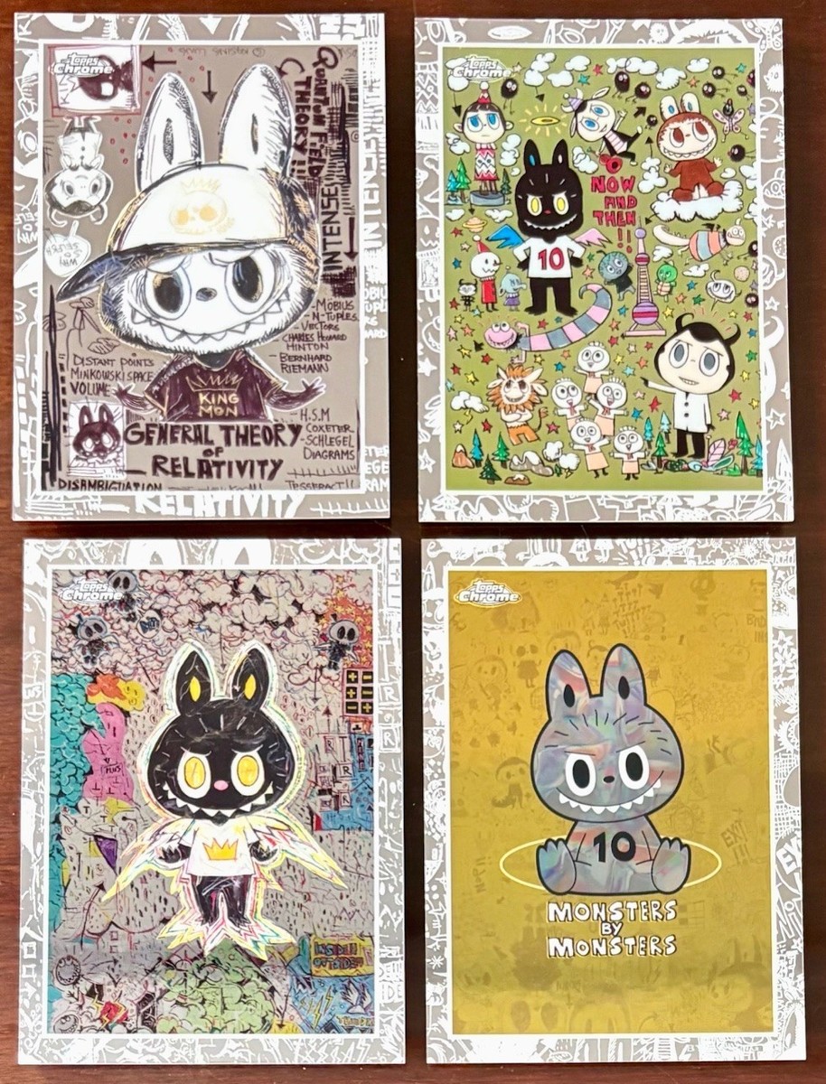その他 Topps Labubuu Chrome The Monsters 10th 2025 TOPPS CHROME LABUBU The Monsters 10th Anniversary: PICK YOUR