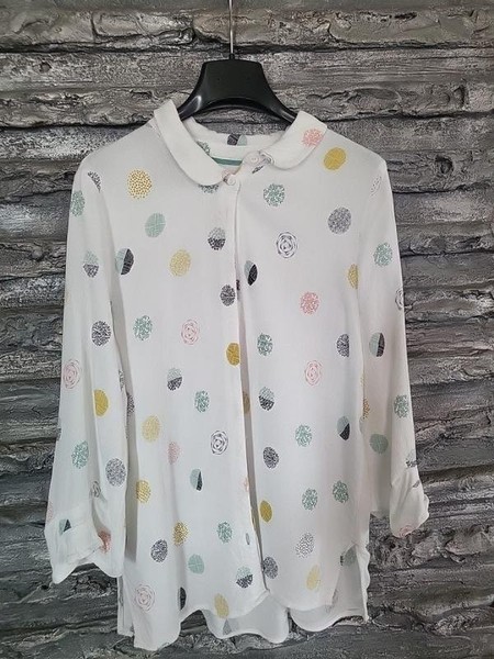Women White Stuff Shirt White 38 / M / 46 #BUI1