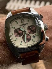 Orologio Cronografo Prima Edizione U-Boat B40-08 L1046M - 40mm Quarzo con Set Completo