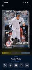 Bunt Digital 2026 Topps Legendary Austin wells Baseball 20 card lot MLB 