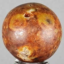 Vintage Clay Marble .84 Inches Near-Mint Condition Combined Shipping