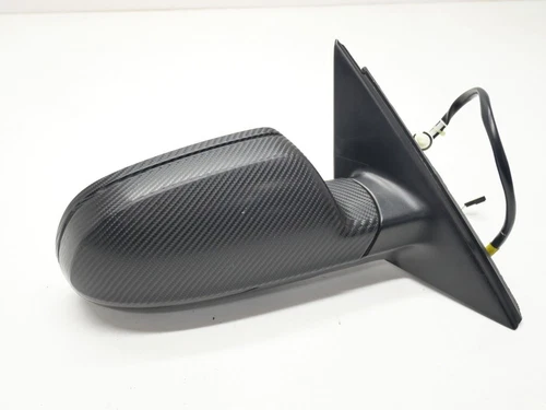2010-2016 Audi A4 Right RH Passenger Side View Mirror OEM *Carbon Fiber Wrap*