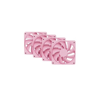 HYTE Lüfter FA12 4er Pack 120mm strawberry milk rosa