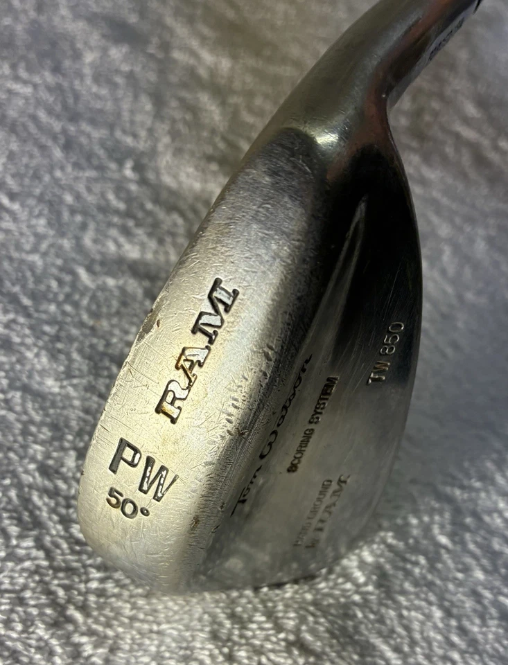 Ram Tom Watson Scoring System TW 850 50° PW Pitching Wedge Steel Shaft Forged GC - Image 2 of 4