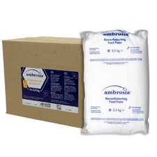 Ambrosia Bee Fondant 2.5kg Multi-packs- Honeybee Dry Food Feed - Fast UK Stock