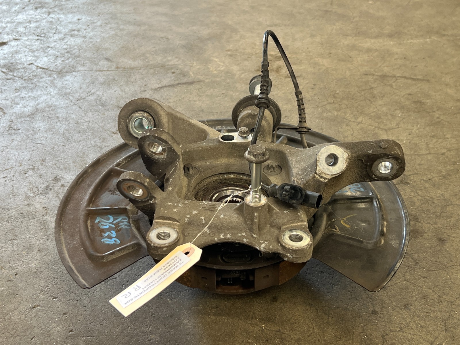 ⭐2014-2017 MASERATI QUATTROPORTE AWD REAR RIGHT SPINDLE KNUCKLE HUB OEM LOT2638