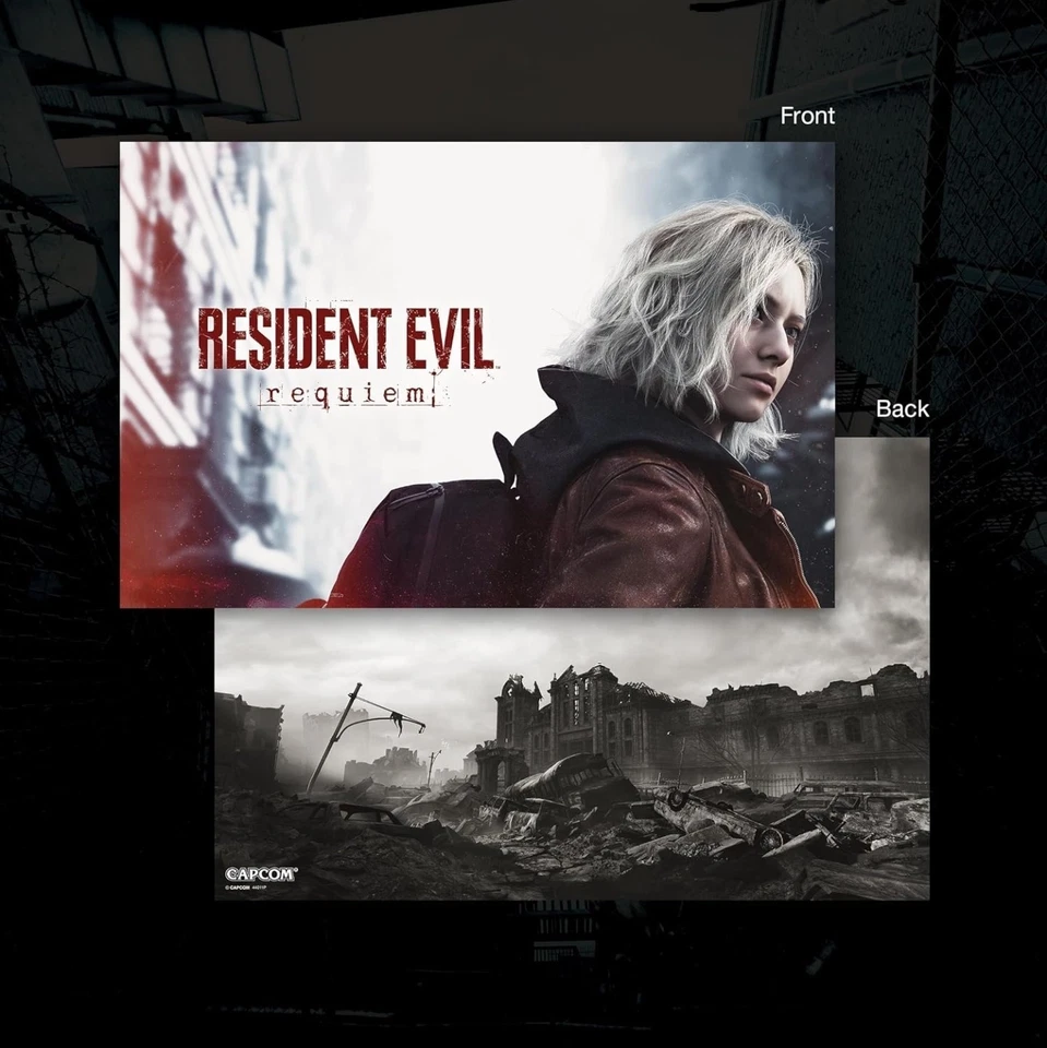Capcom Resident Evil Requiem Amazon Edition Xbox Series X Poster Promo PRESALE - Image 3 of 4