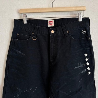 Carhartt x Ue Fragment Collaboration Duck Pants Black Heart