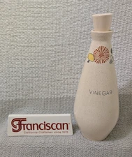 Franciscan Woodlore Mushroom Vinegar Cruet, Forest, MCM, G McBean - Replacement