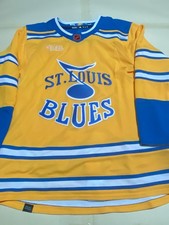 St. Louis Blues Reverse Retro 2.0 preimum jersey size 50 **READ**
