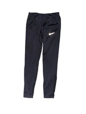 NIKE Womens Dri Fit Leggings UK 10 Small Black Polyester AD11