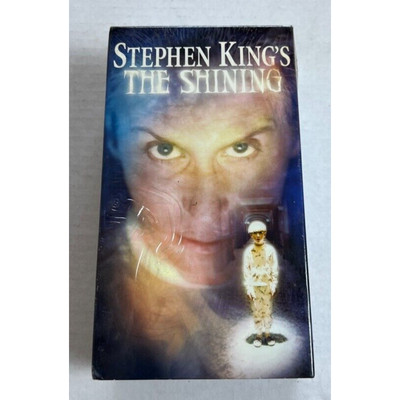 Stephen King's The Shining (VHS 2003 2-Tape Set) Steven Weber TV Mini Series NEW