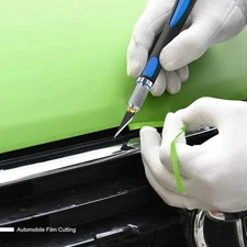 FOSHIO 2 Pack Precision Craft Knife Set with 20 Pieces Replacement Blades, Ergon