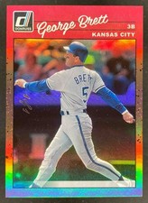 GEORGE BRETT 2023 PANINI DONRUSS HOLO GOLD 1/1 #284 ROYALS