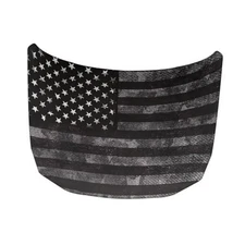 Car Hood Cover American Flag Design Car Hood Protector Gray American Flag