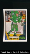 1987-88 O-Pee-Chee #86 Dave Tippett Hartford Whalers NM/NM-MT