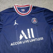 Nike Jordan PSG Home Jersey 2021/22 Season Paris Saint-Germain Football Shirt S