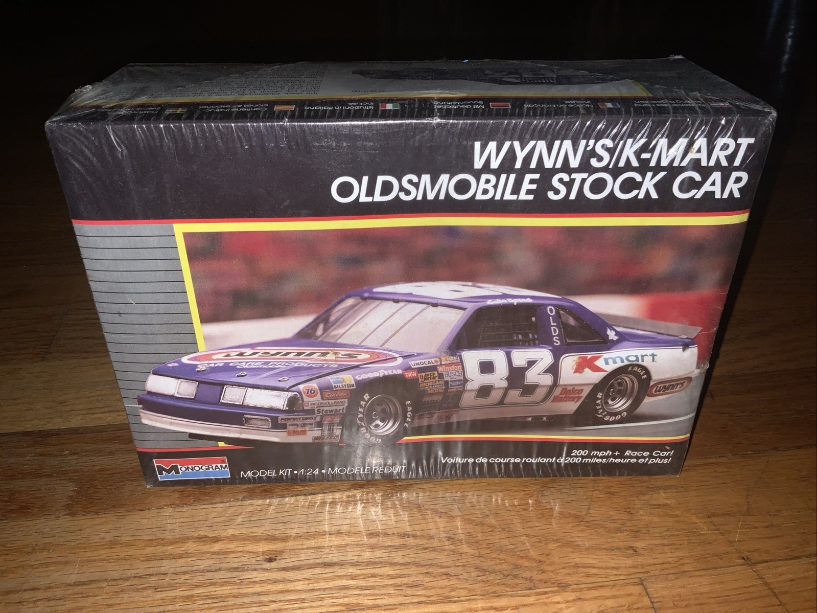 Monogram #83 LAKE SPEED Wynn's K-Mart Oldsmobile Stock Car #2779 Released 1988