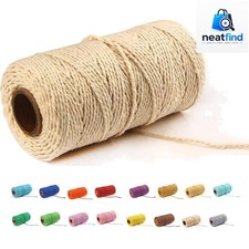 109 Yards/1.5mm/35 Colors Optional 109 DIY Macrame Cord Craft Macram&eacute; Cotton ...