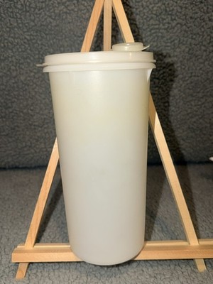 Vintage Tupperware  Handolier Sheer Canister  #261-11 with lid 563-10 