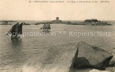 Tregastel La Plage a Maree haute le De