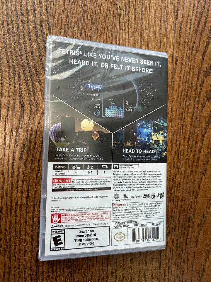 Tetris Effect Connected - Nintendo Switch Video Game Brand New Sealed - Image 2 of 4