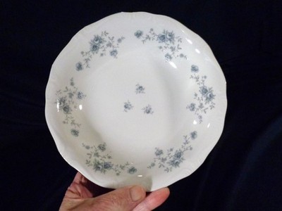 Haviland Blue Garland Bavaria Germany Set of 5 - 7 5/8'' Coupe Soup Bowls EUC