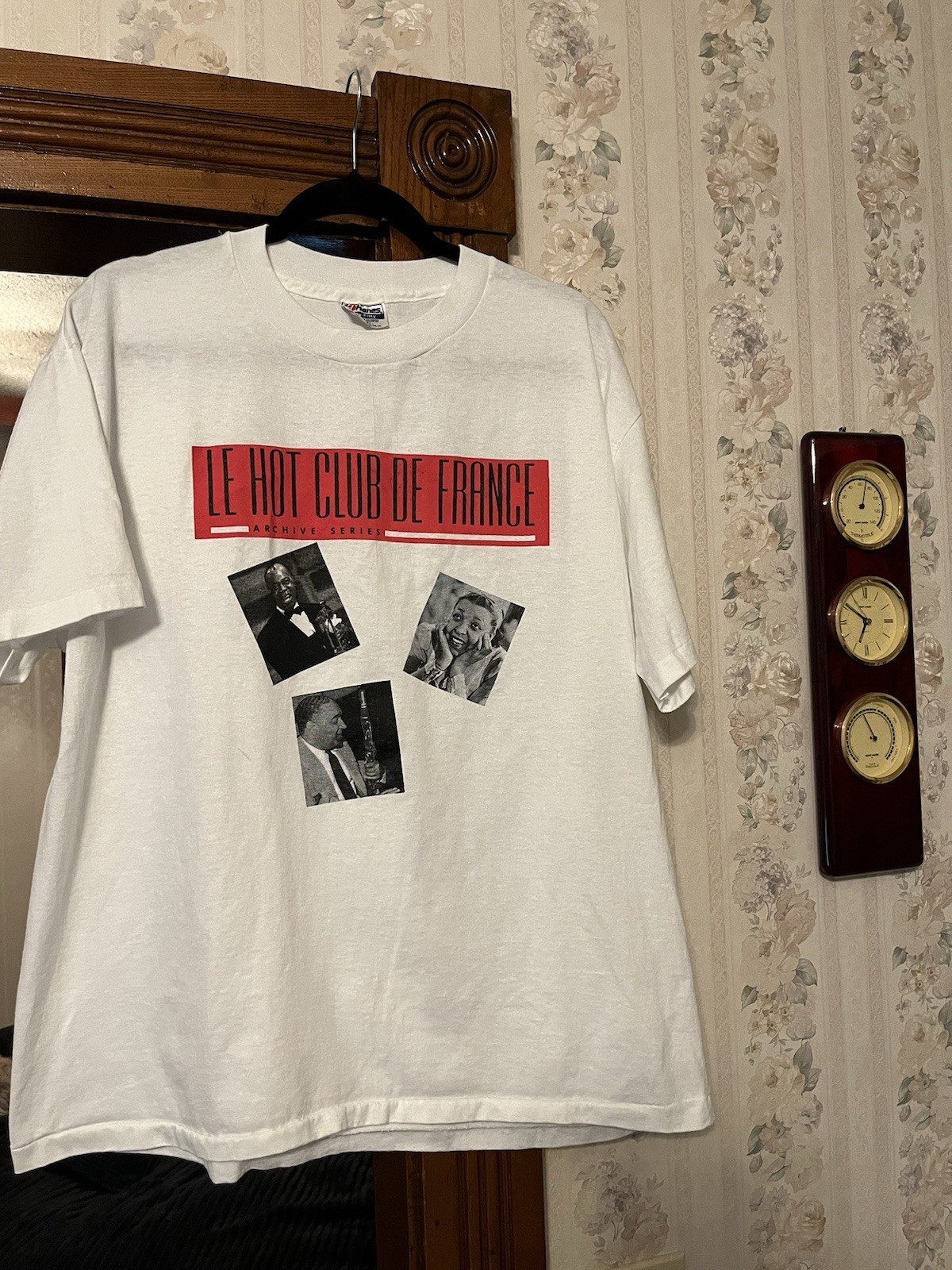 Vtg 1992 Motown Blues Jazz Promo Shirt XL Milan Record Label Louis Armstrong