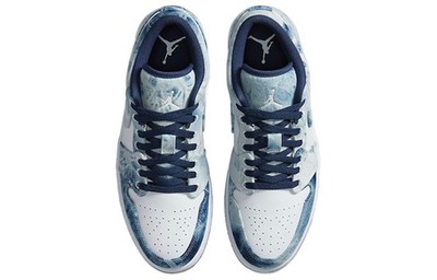 Size 9 - Air Jordan 1 SE Low Washed Denim for sale online | eBay