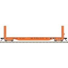 Atlas Master 20007106 HO 52' Canadian Bulkhead Flat Car North America Car Lease