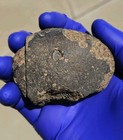 NWA Unclassified Meteorite 296.8g Oriented – Type 3 Chondrules, Crusted — photo 1