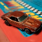 Hot Wheels Redline Custom Camaro 1967/1968 Orange Gray Int. - Hong Kong