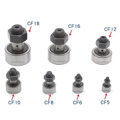 10-85mm  Kurvenrolle Rod Nadellager M3-30 Thread Follower Needle Roller Bearing
