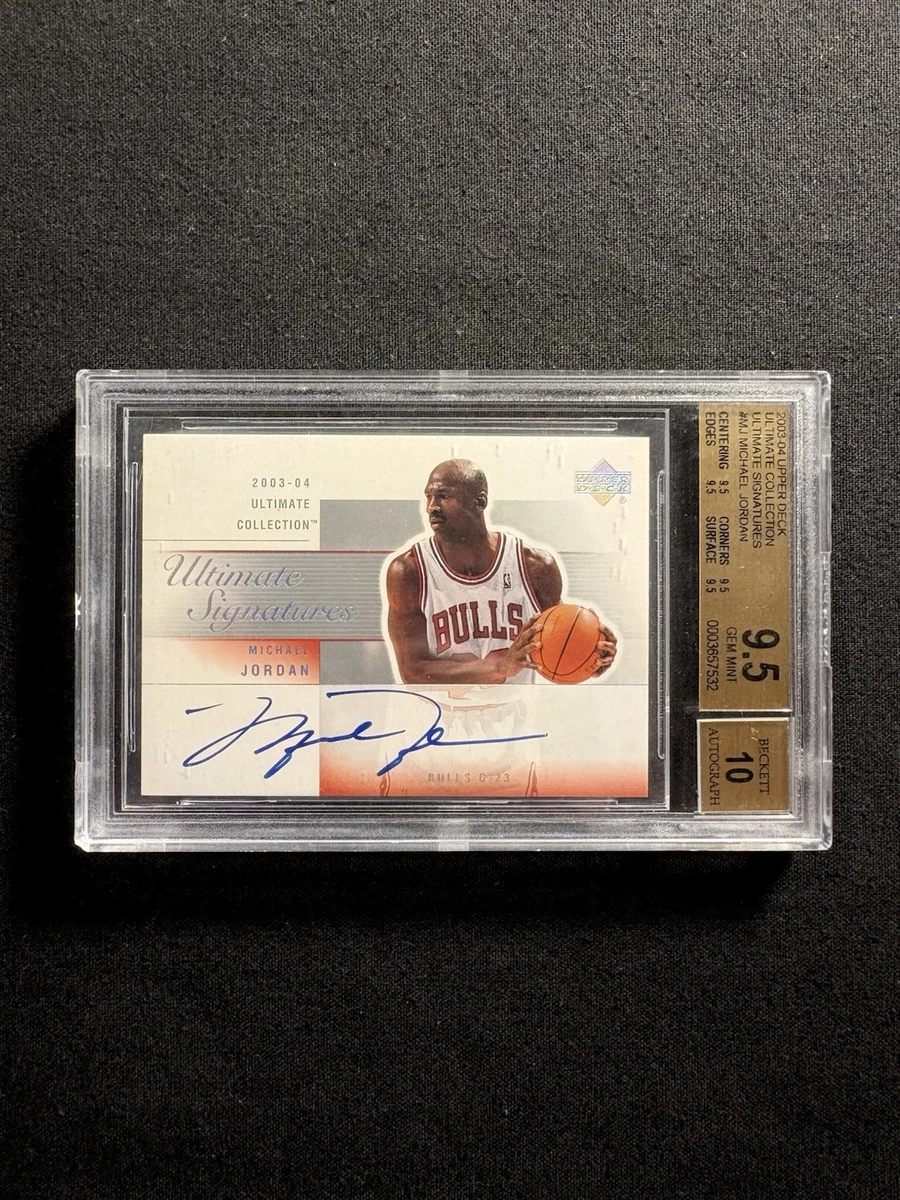 2003-04 Upper Deck Ultimate Collection - Michael Jordan #MJ-A for