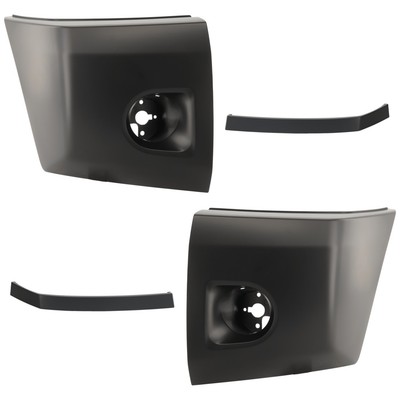 Bumper Face Bar End Extension Front Driver & Passenger Side Left Right for TITAN