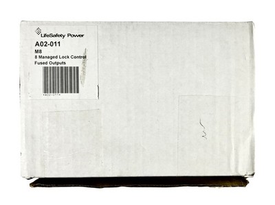 LifeSafety Power A02-011 8 Managed Lock Control Fused Outputs